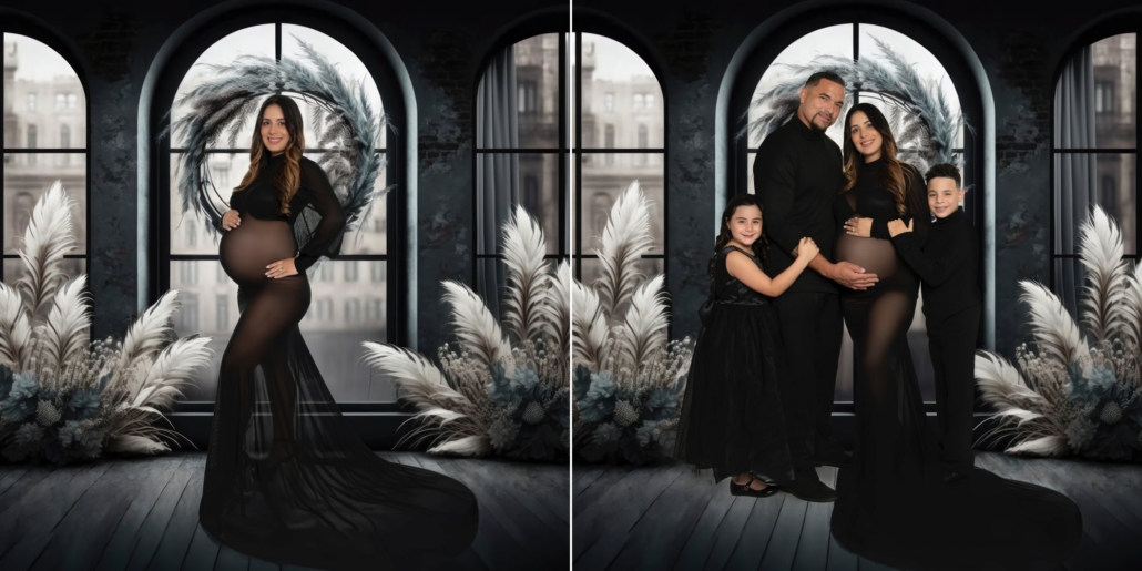 MATERNITY-FITTED DRESS-PHOTOSHOOT-IN-STUDIO